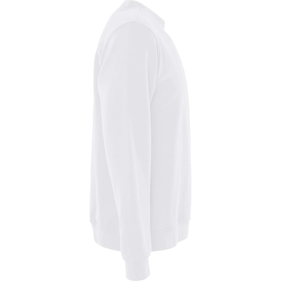 Fristads Acode Round Neck Sweatshirt - 1734 SWB White Back3#colour_white