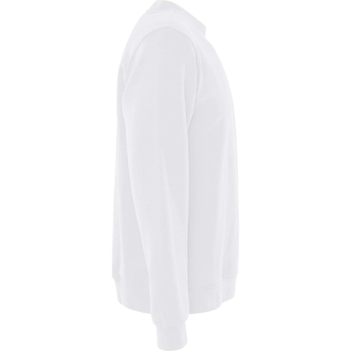 Fristads Acode Round Neck Sweatshirt - 1734 SWB White Back3#colour_white