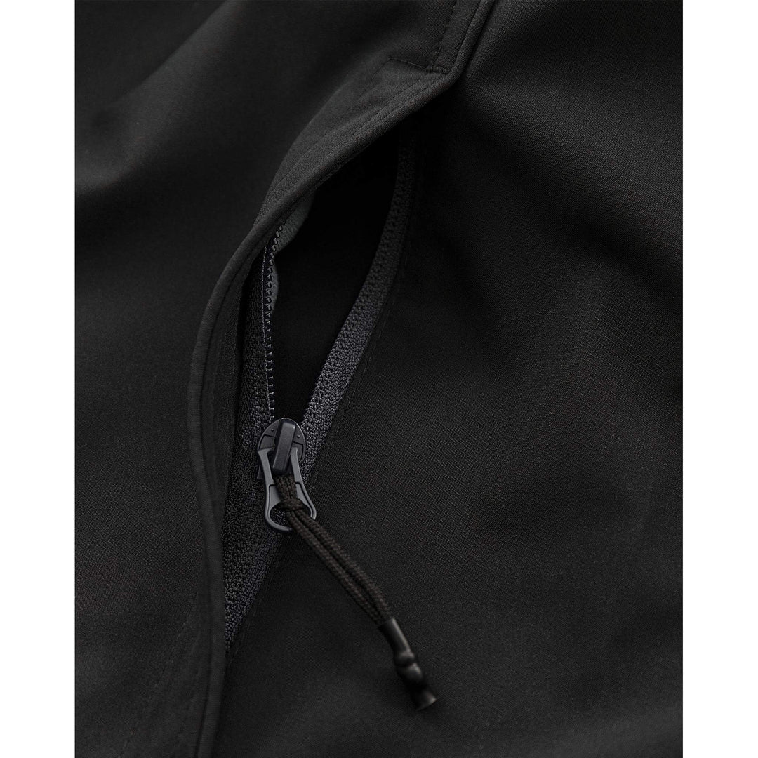Fristads Acode Softshell Lightweight Windproof Waistcoat - 1506 SBT Black Detail1#colour_black