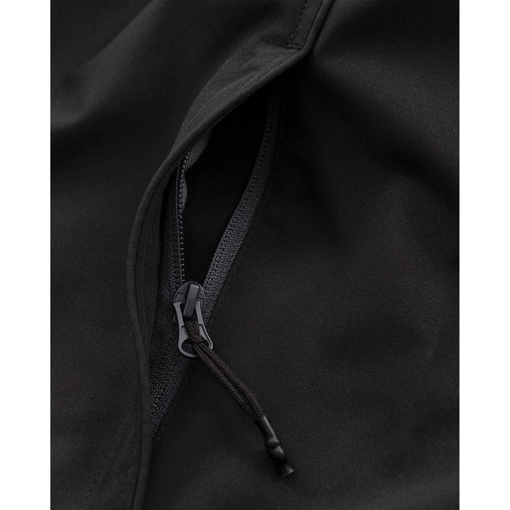 Fristads Acode Softshell Lightweight Windproof Waistcoat - 1506 SBT Black Detail1#colour_black