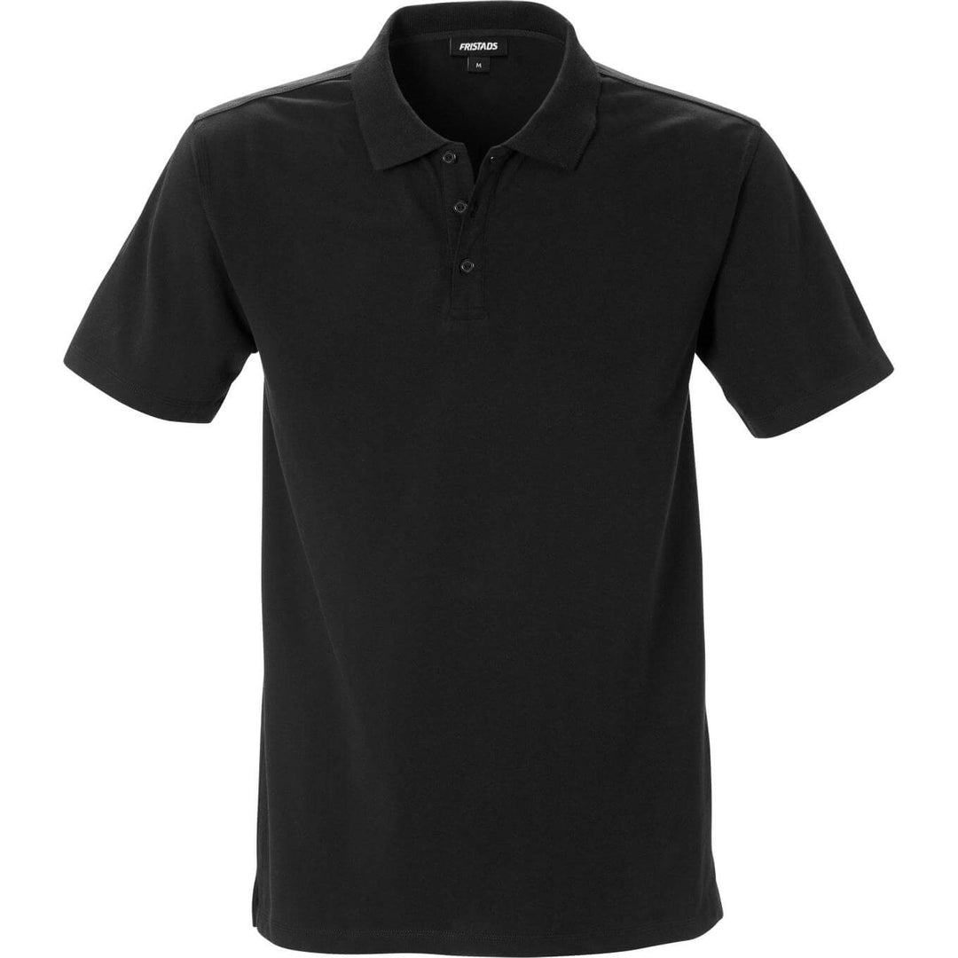 Fristads Acode Stretch Polo Shirt - 1799 JLS Black Front1#colour_black