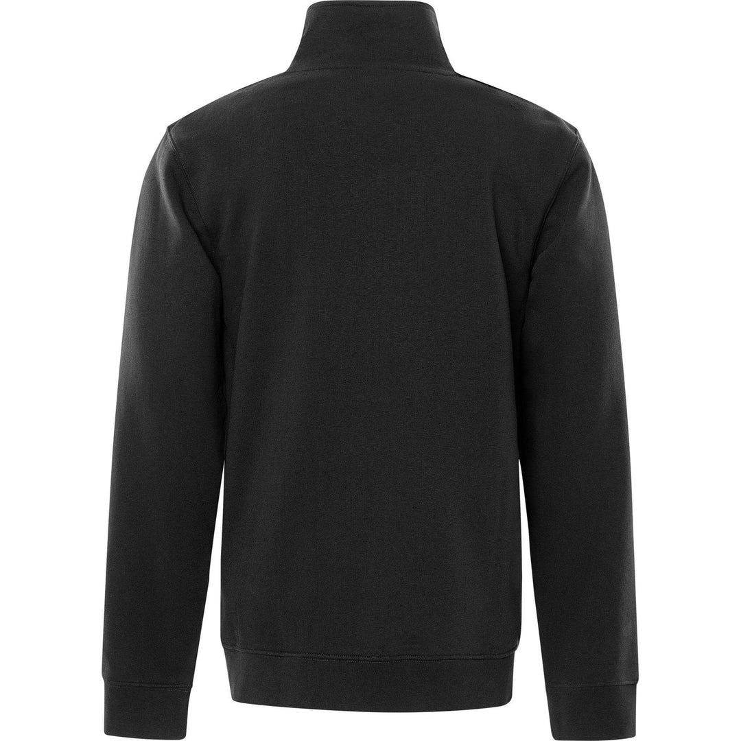 Fristads Acode Sweatshirt Jacket - 1733 SWB Black Back1#colour_black
