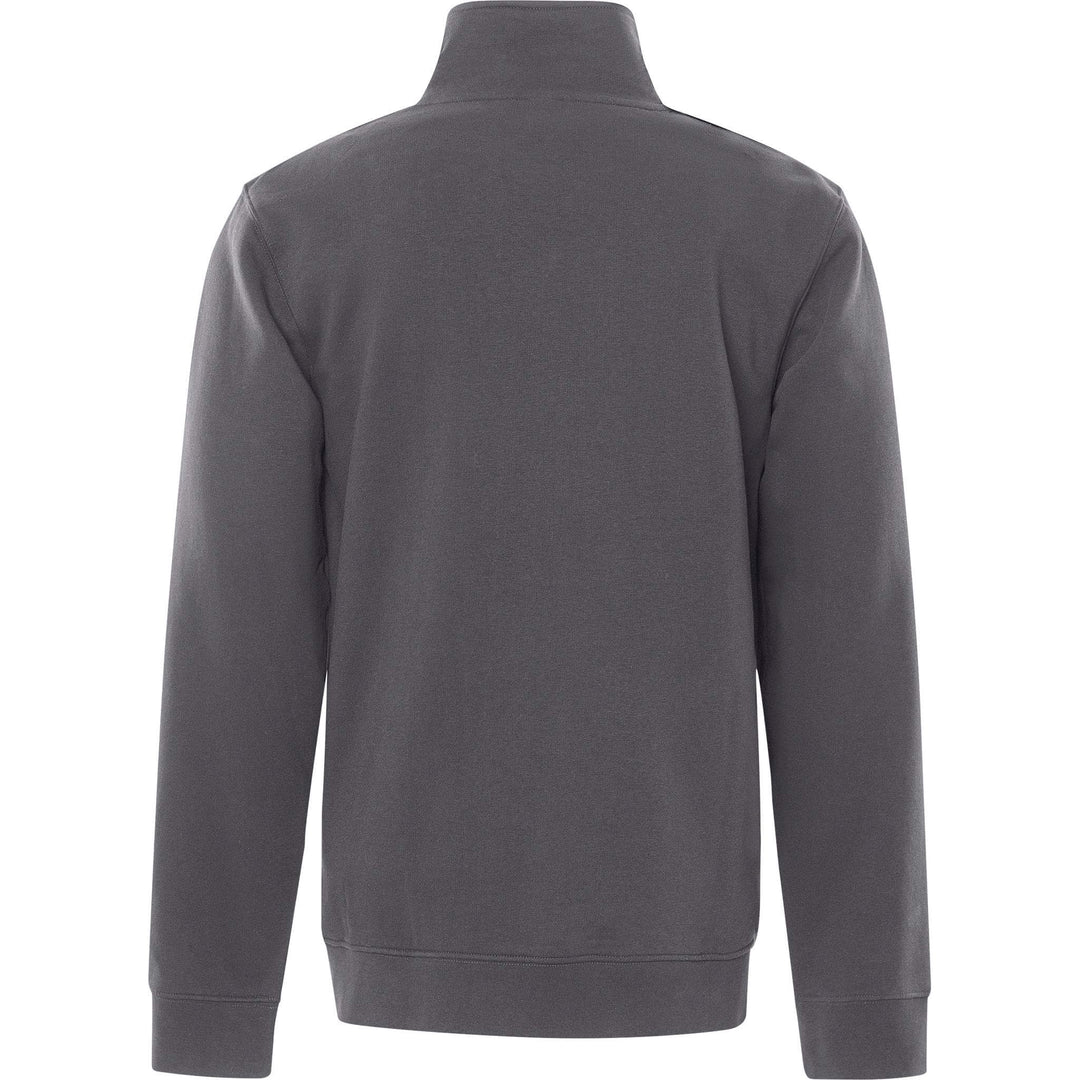 Fristads Acode Sweatshirt Jacket - 1733 SWB Dark Grey Back1#colour_dark-grey