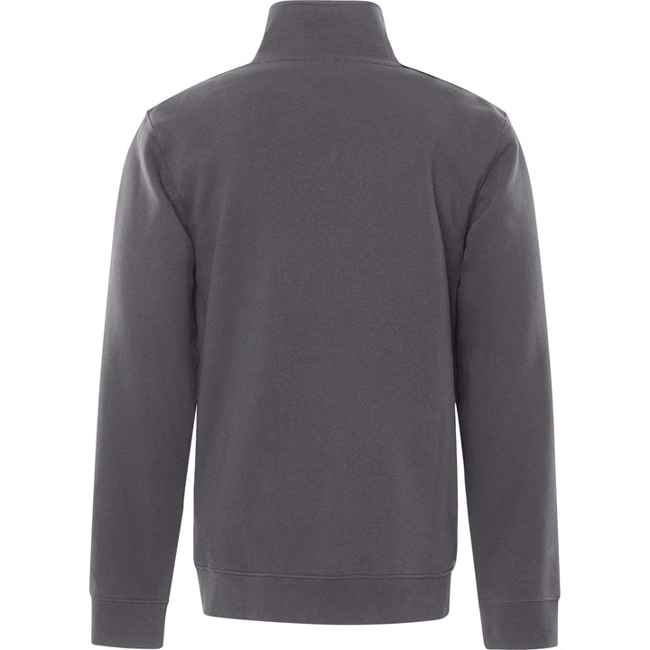 Fristads Acode Sweatshirt Jacket - 1733 SWB Dark Grey Back1#colour_dark-grey