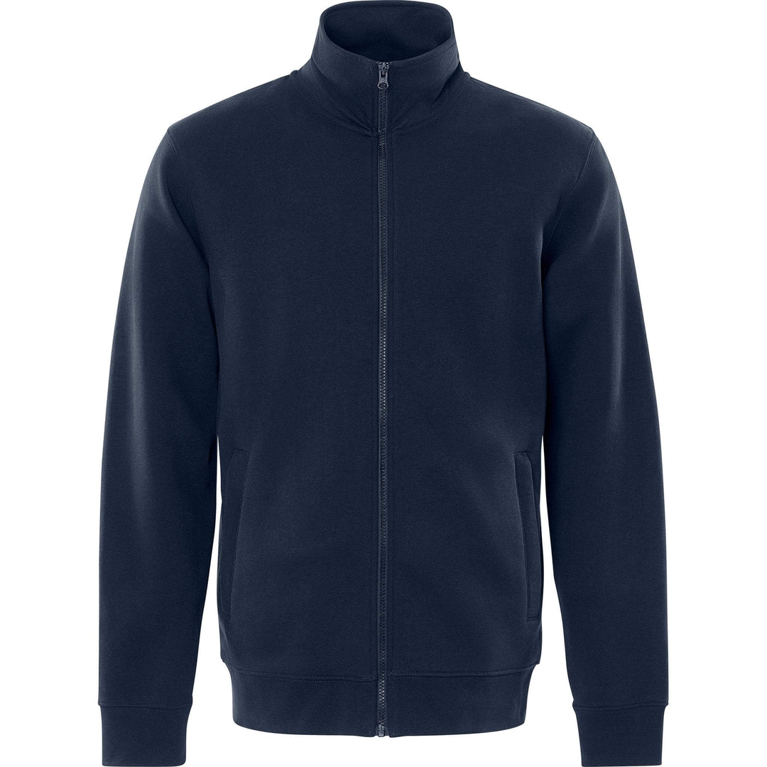 Fristads Acode Sweatshirt Jacket - 1733 SWB Dark Navy Front1#colour_dark-navy