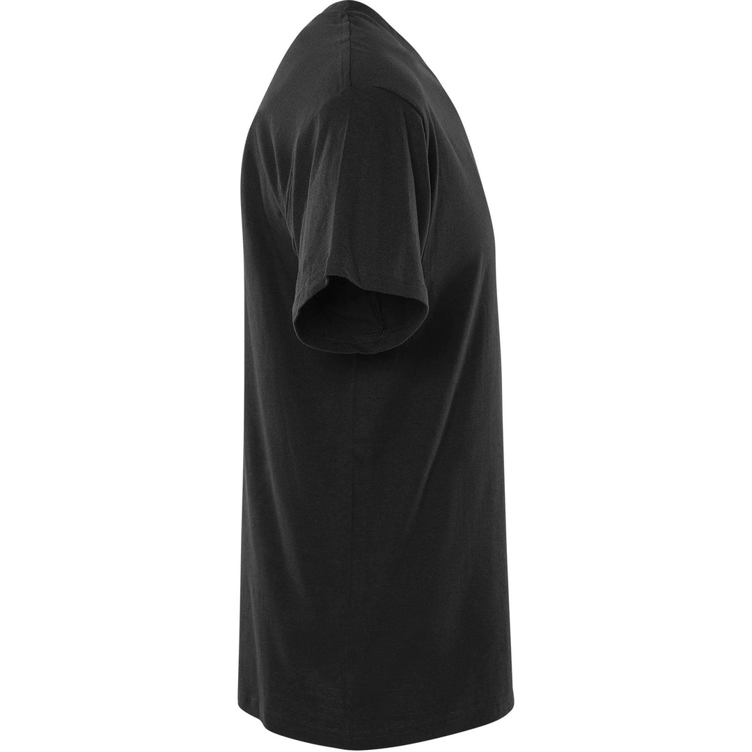 Fristads Acode V-Neck T-Shirt - 1913 BSJ Black Back3#colour_black