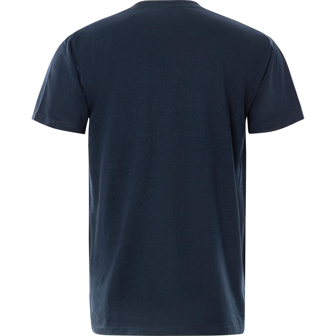 Fristads Acode V-Neck T-Shirt - 1913 BSJ Dark Navy Back1#colour_dark-navy