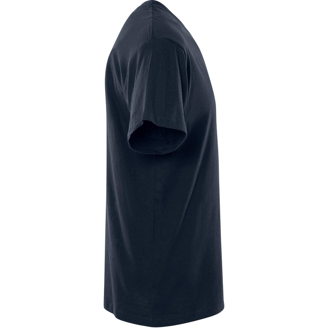 Fristads Acode V-Neck T-Shirt - 1913 BSJ Dark Navy Back3#colour_dark-navy