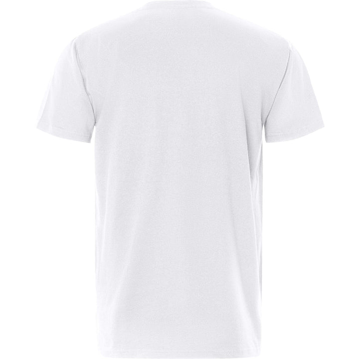 Fristads Acode V-Neck T-Shirt - 1913 BSJ White Back1#colour_white