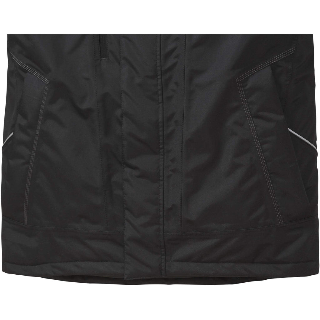Fristads Airtech Waterproof Breathable Insulated Winter Jacket - 4410 GTT Black Detail2#colour_black