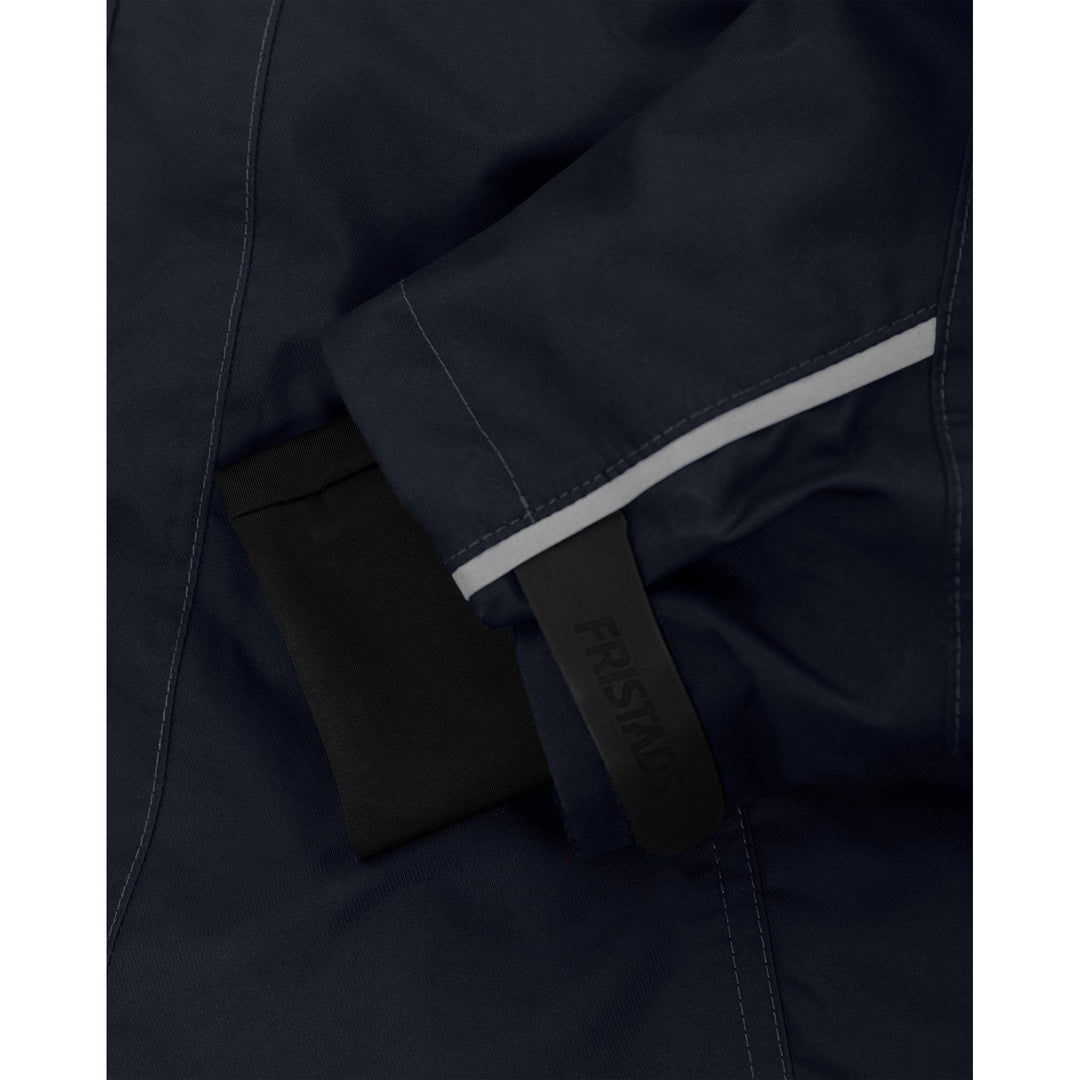 Fristads Airtech Waterproof Breathable Insulated Winter Jacket - 4410 GTT Dark Navy Detail2#colour_dark-navy