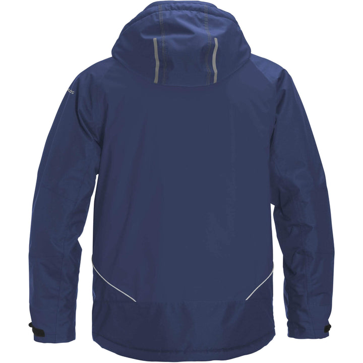 Fristads Airtech Waterproof Breathable Insulated Winter Jacket - 4410 GTT Navy Back1#colour_navy