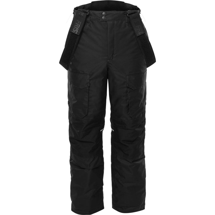 Fristads Airtech Waterproof Breathable Insulated Winter Trousers - 2698 GTT Black Front2#colour_black