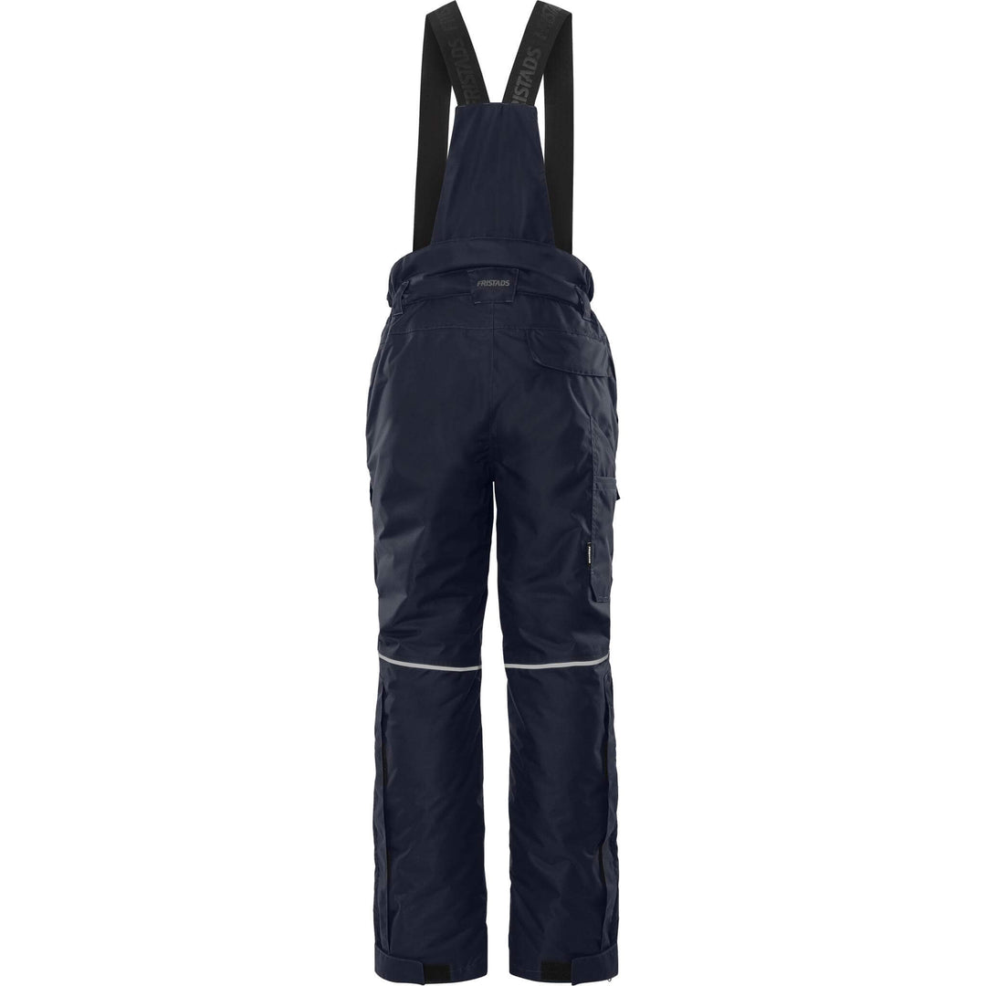 Fristads Airtech Waterproof Breathable Insulated Winter Trousers - 2698 GTT Dark Navy Back1#colour_dark-navy