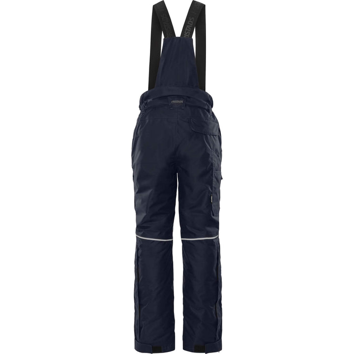 Fristads Airtech Waterproof Breathable Insulated Winter Trousers - 2698 GTT Dark Navy Back1#colour_dark-navy