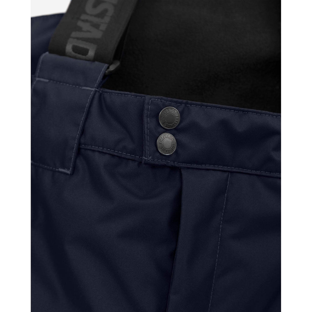 Fristads Airtech Waterproof Breathable Insulated Winter Trousers - 2698 GTT Dark Navy Detail1#colour_dark-navy