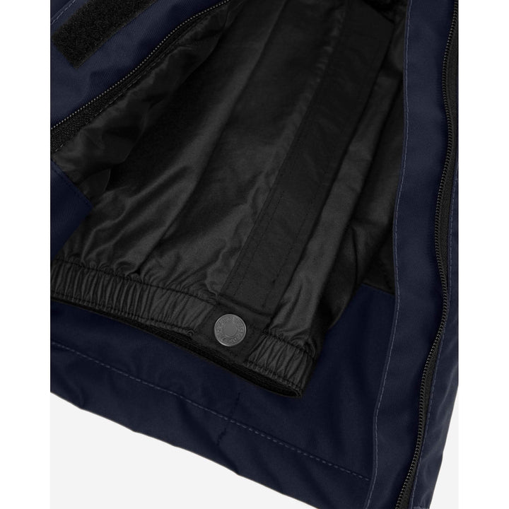 Fristads Airtech Waterproof Breathable Insulated Winter Trousers - 2698 GTT Dark Navy Detail4#colour_dark-navy