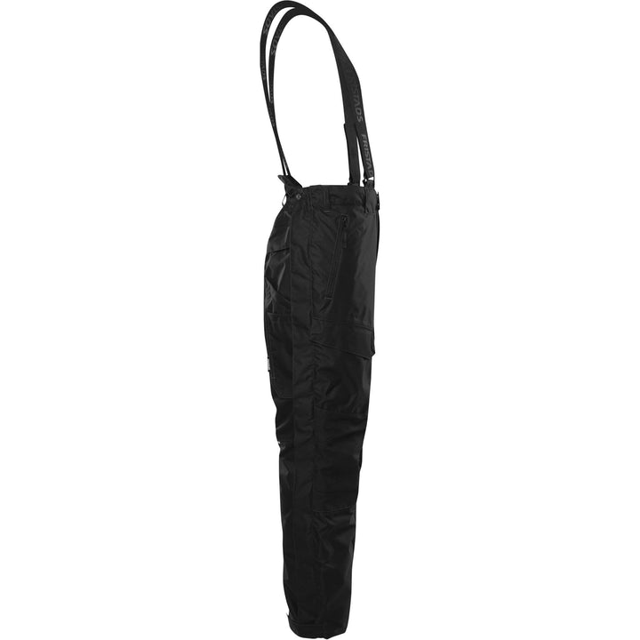 Fristads Airtech Waterproof Breathable Shell Trousers - 2151 GTT Black Back3#colour_black