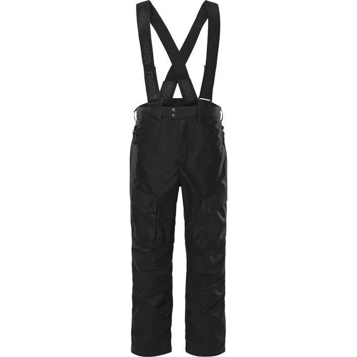 Fristads Airtech Waterproof Breathable Shell Trousers - 2151 GTT Black Front1#colour_black
