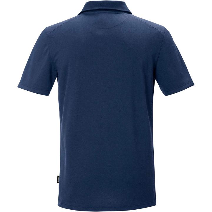 Fristads Anti-Static ESD Polo Shirt - 7080 XPM Navy Back1#colour_navy