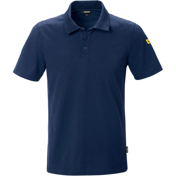 Fristads Anti-Static ESD Polo Shirt - 7080 XPM Navy Front1#colour_navy