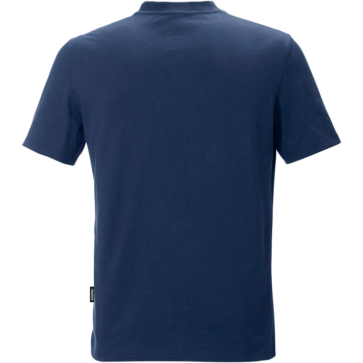 Fristads Anti-Static ESD T-Shirt - 7081 XTM Navy Back1#colour_navy