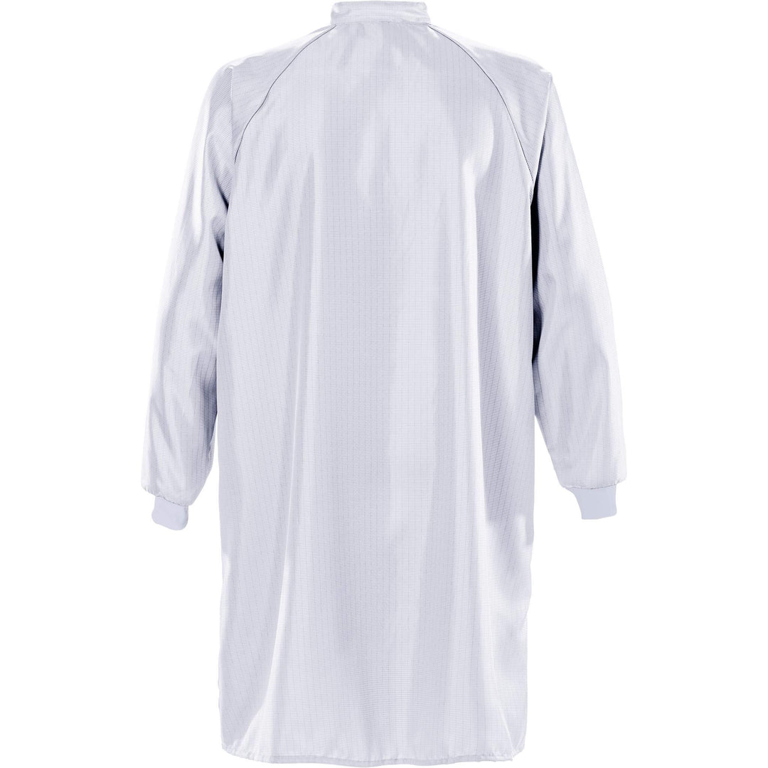 Fristads Cleanroom Coat - 1R011 XR50 White Back1#colour_white