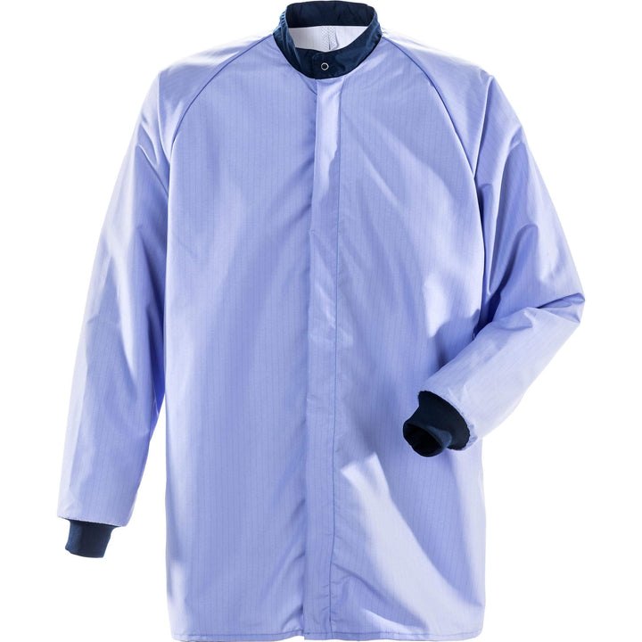 Fristads Cleanroom Coat - 3R129 XA32 Lavender Front1#colour_lavender