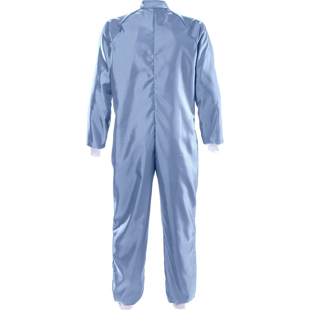 Fristads Cleanroom Coverall - 8R012 XR50 Pale Blue Back1#colour_pale-blue
