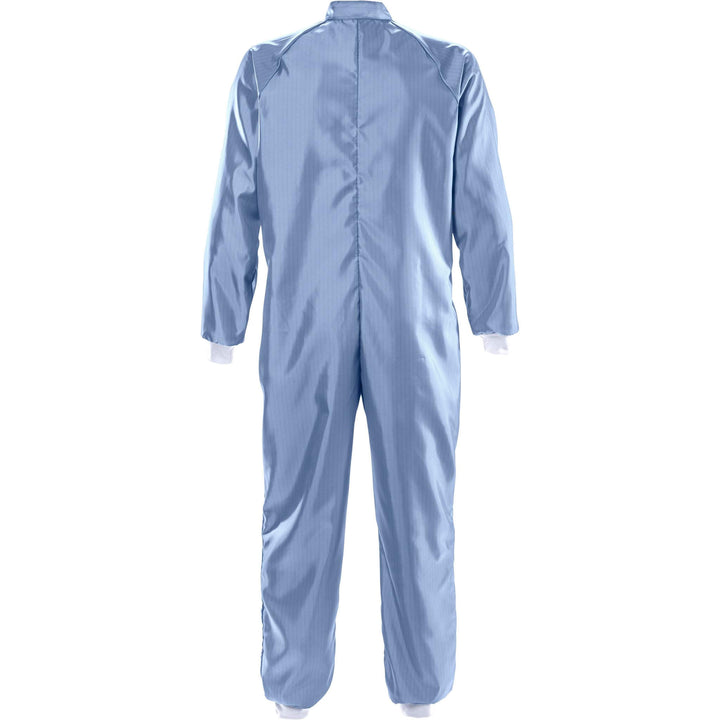 Fristads Cleanroom Coverall - 8R012 XR50 Pale Blue Back1#colour_pale-blue