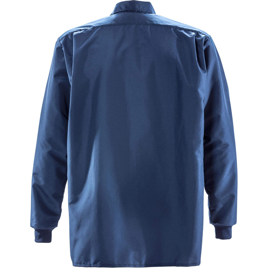 Fristads Cleanroom Shirt - 7R011 XA32 Navy Back1#colour_navy