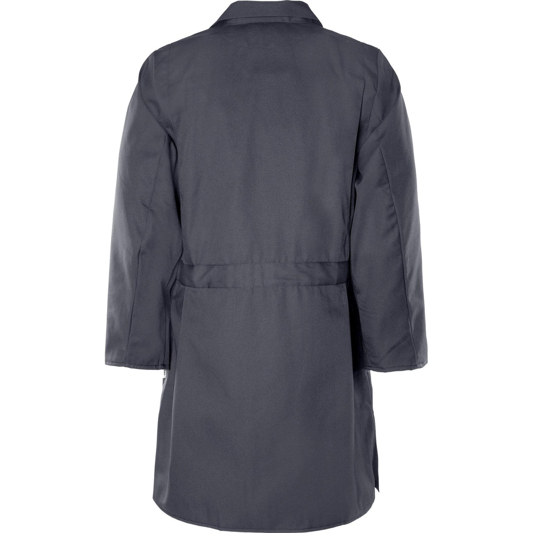 Fristads Coat - 3001 P154 Dark Grey Back1#colour_dark-grey