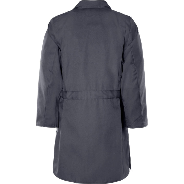 Fristads Coat - 3001 P154 Dark Grey Back1#colour_dark-grey