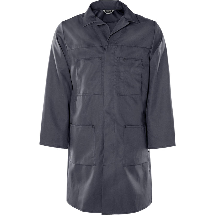 Fristads Coat - 3001 P154 Dark Grey Front1#colour_dark-grey
