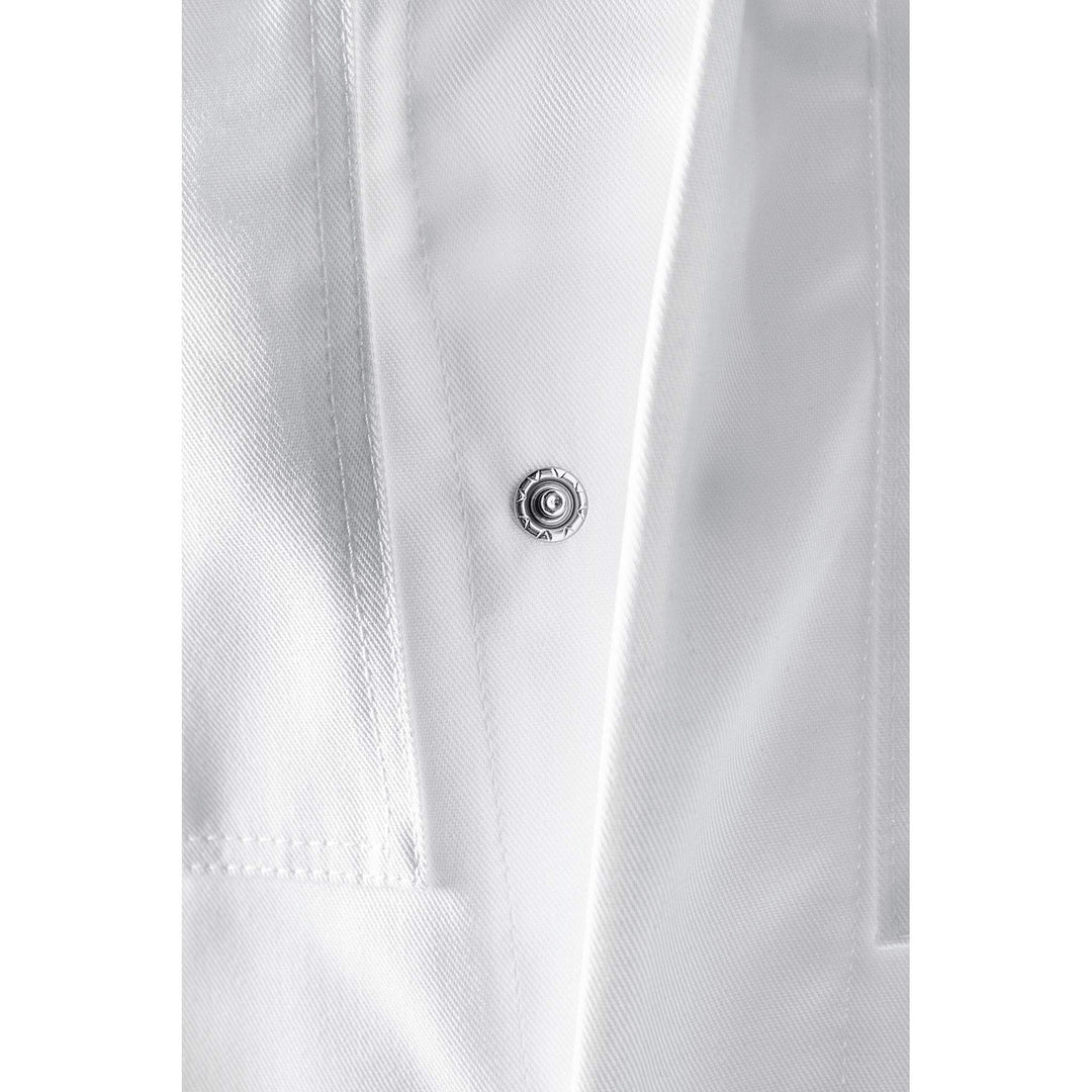 Fristads Coat - 3001 P154 White Detail2#colour_white