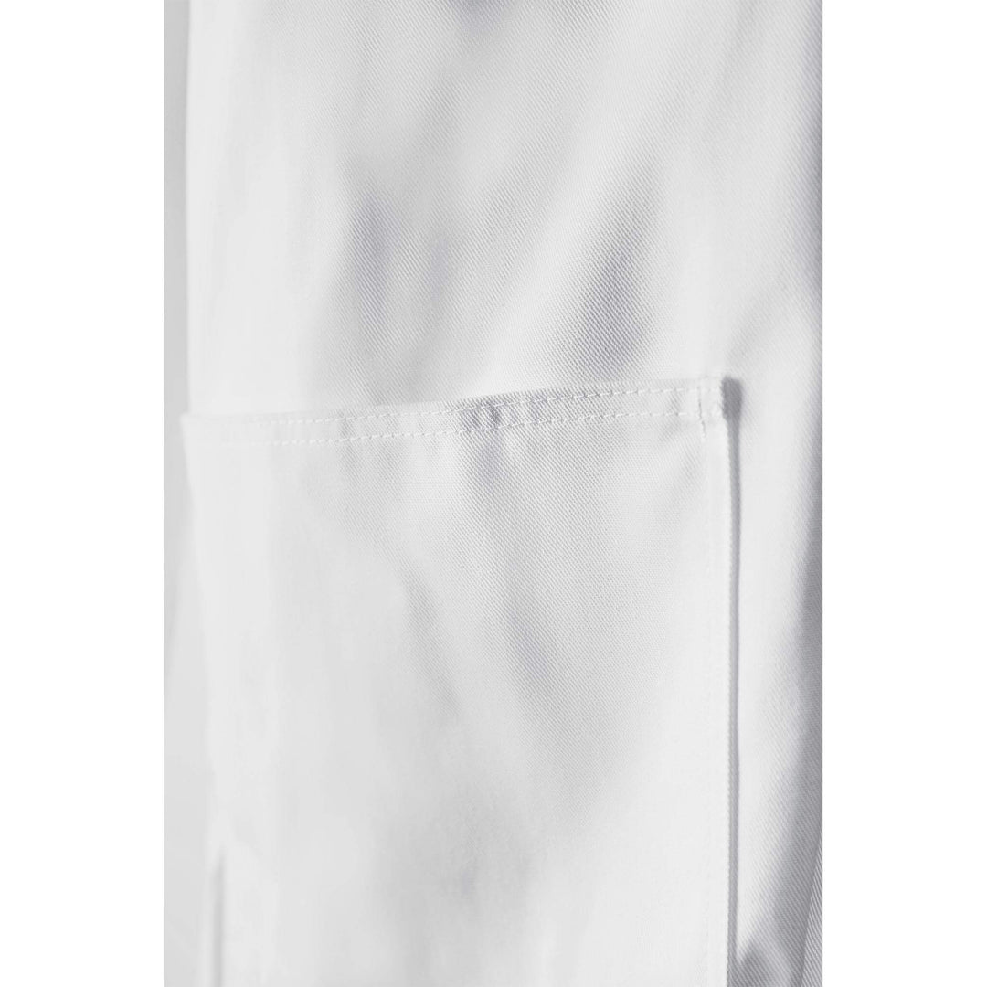 Fristads Coat - 3001 P154 White Detail3#colour_white