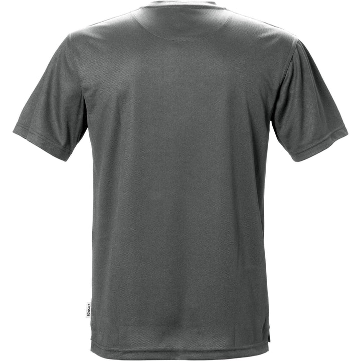 Fristads Coolmax Functional Moisture-Wicking T-Shirt - 918 PF Grey Back1#colour_grey