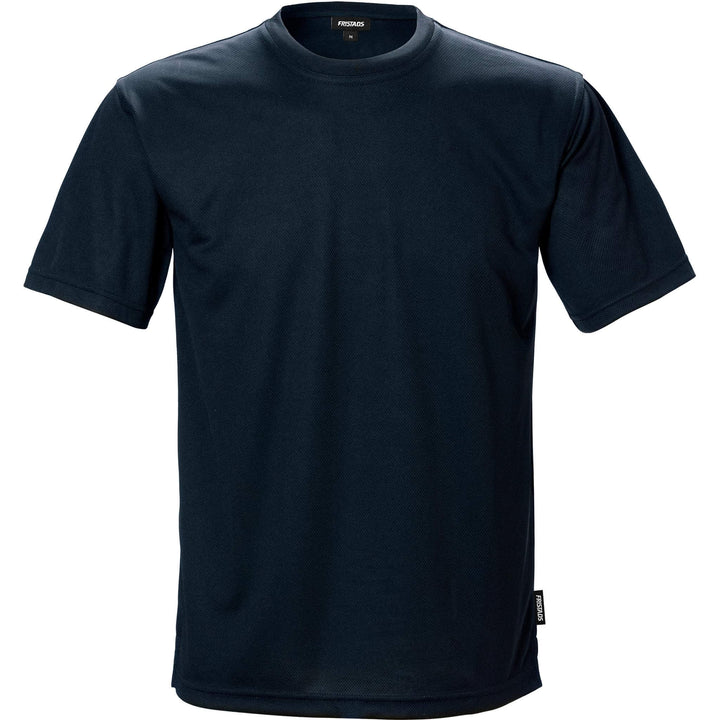 Fristads Coolmax Functional Moisture-Wicking T-Shirt - 918 PF Navy Front1#colour_navy