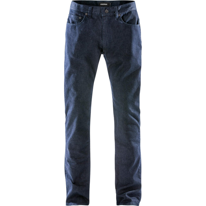 Fristads Cordura Denim 4-Way-Stretch Trousers - 2623 DCS Indigo Blue Front1#colour_indigo-blue