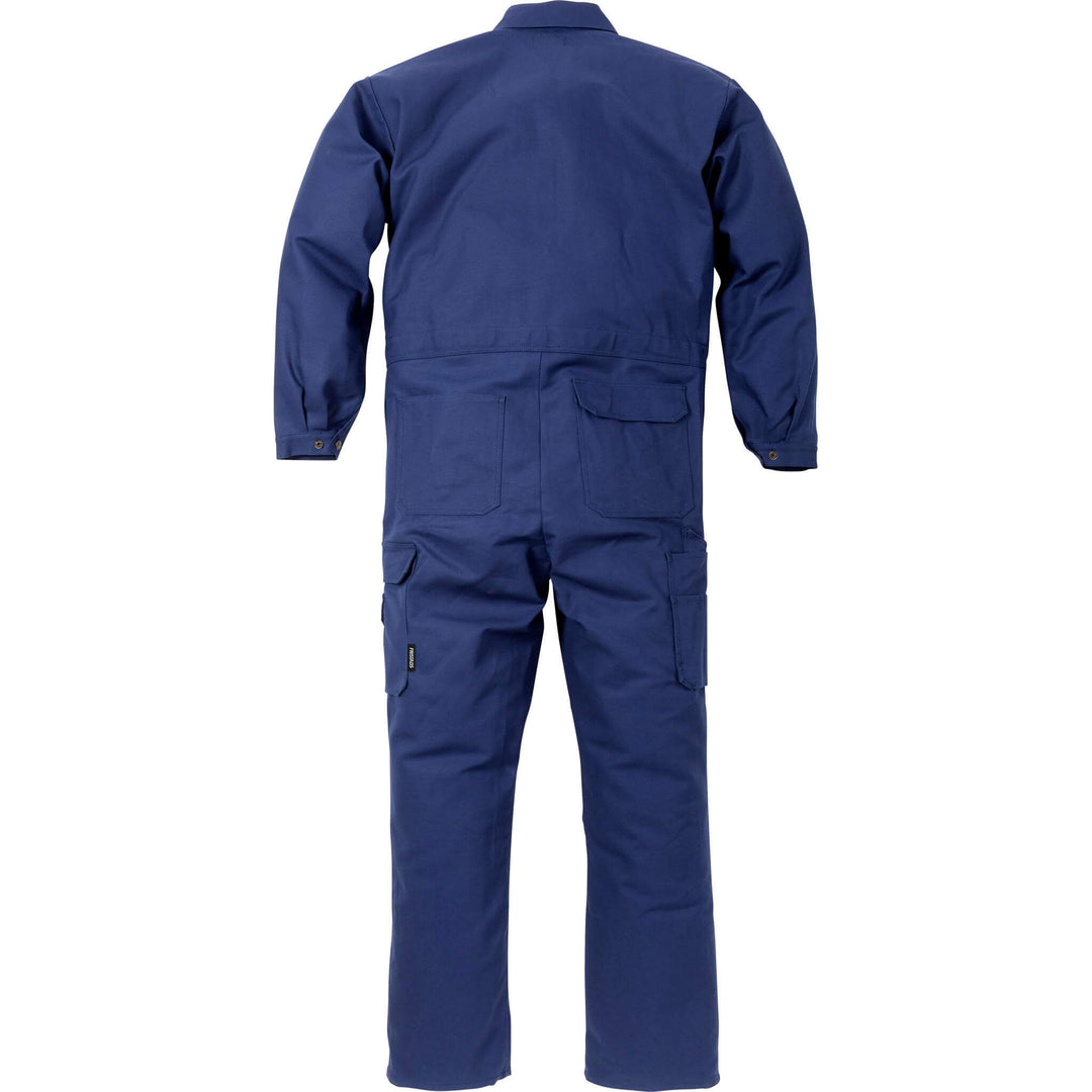 Fristads Cotton Coverall - 881 FAS Dark Blue Back1#colour_dark-blue