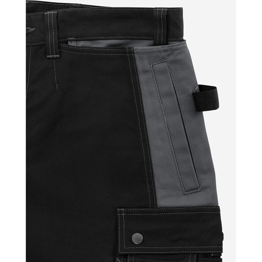 Fristads Craftsman Cordura-Reinforced Holster Pocket Shorts - 201 FAS Black Detail3#colour_black