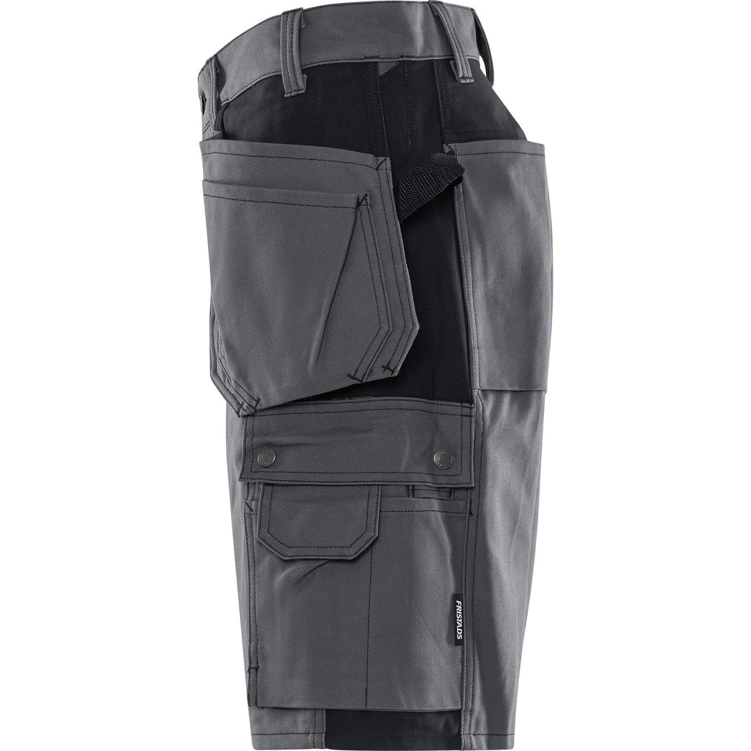 Fristads Craftsman Cordura-Reinforced Holster Pocket Shorts - 201 FAS Dark Grey Back2#colour_dark-grey