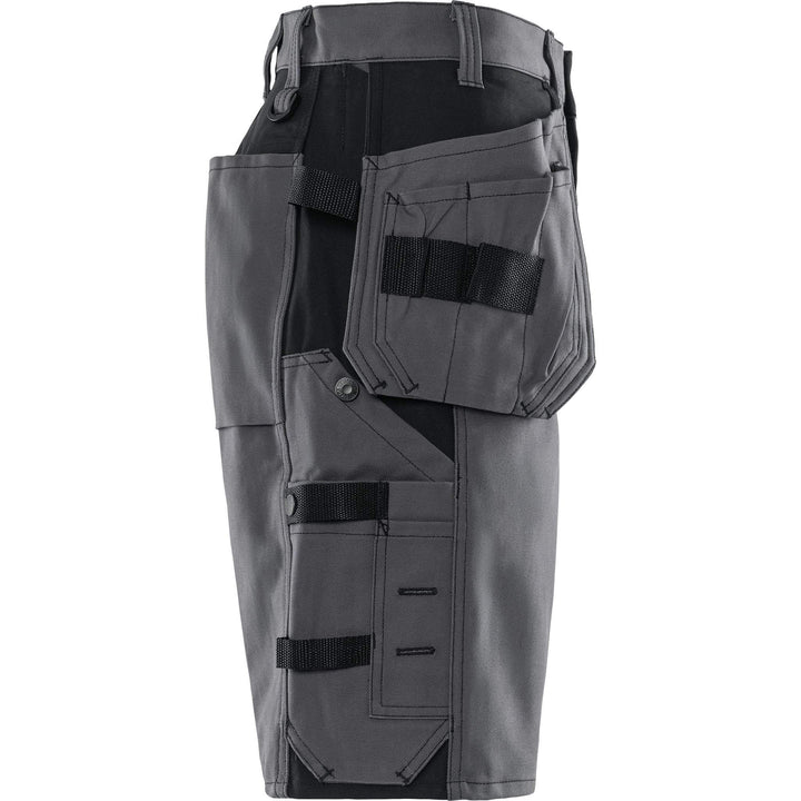 Fristads Craftsman Cordura-Reinforced Holster Pocket Shorts - 201 FAS Dark Grey Back3#colour_dark-grey
