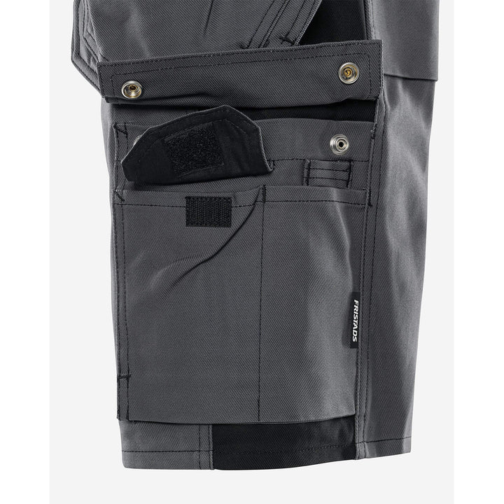 Fristads Craftsman Cordura-Reinforced Holster Pocket Shorts - 201 FAS Dark Grey Detail1#colour_dark-grey