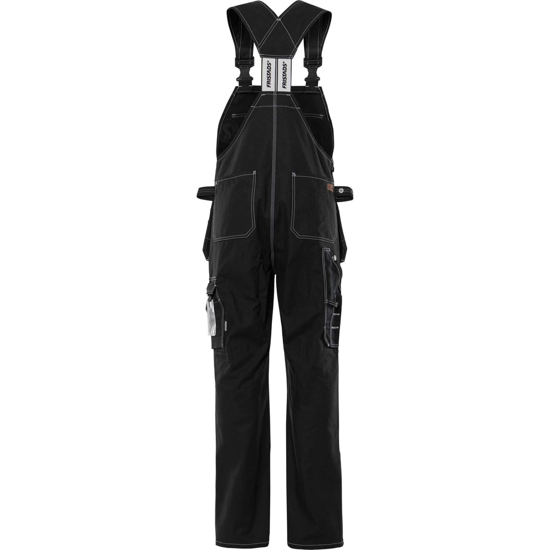 Fristads Craftsman Holster Pocket Bib and Brace - 51 FAS Black Back1#colour_black