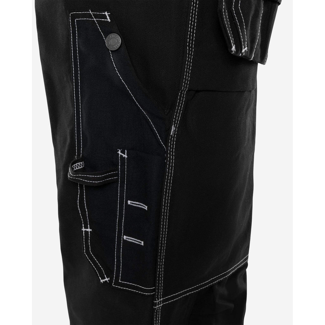 Fristads Craftsman Holster Pocket Bib and Brace - 51 FAS Black Detail4#colour_black