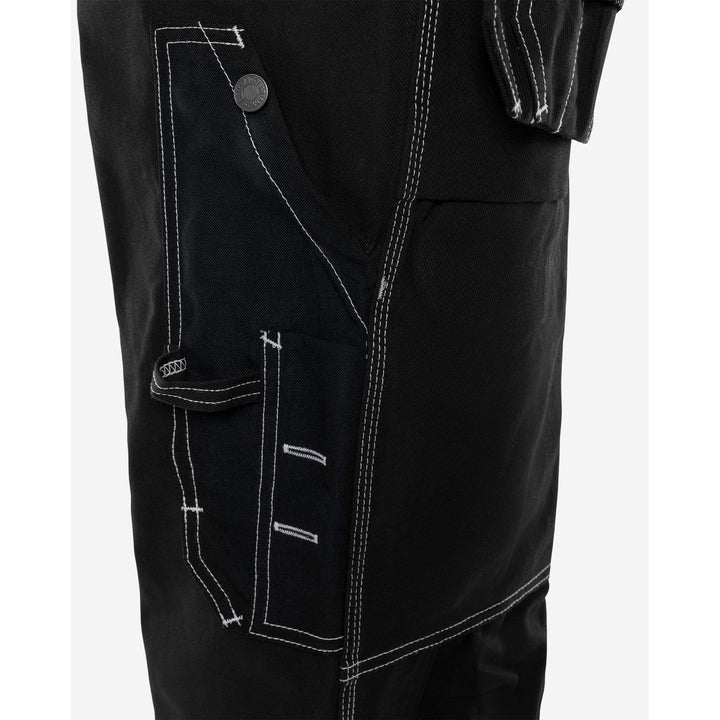 Fristads Craftsman Holster Pocket Bib and Brace - 51 FAS Black Detail4#colour_black