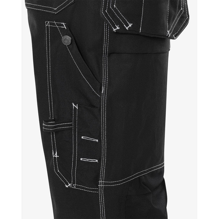 Fristads Craftsman Holster Pocket Knee Pad Trousers - 255K FAS Black Detail3#colour_black