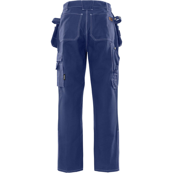 Fristads Craftsman Holster Pocket Knee Pad Trousers - 255K FAS Dark Blue Back1#colour_dark-blue