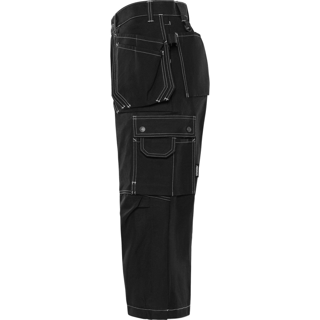 Fristads Craftsman Holster Pocket Pirate Trousers - 283 FAS Black Back2#colour_black